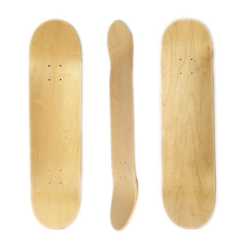 Custom Blank Board  Skateboard Pattern Drawing