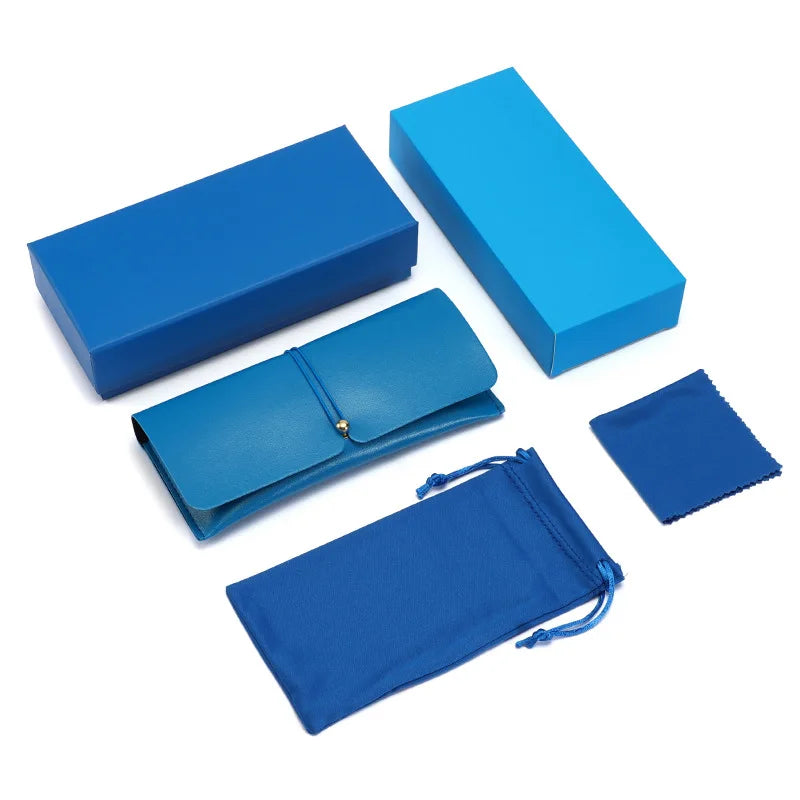 Popular Wholesale Customized Colorful Eye Wear Glasses Set Sunglasses Case Glasses Packaging Boxes Set