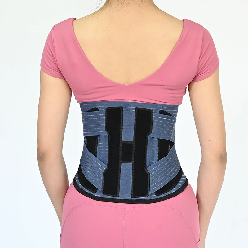 Patent Double Pull Adjustable Comfortable Medical Lumbar Support Back Waist Support