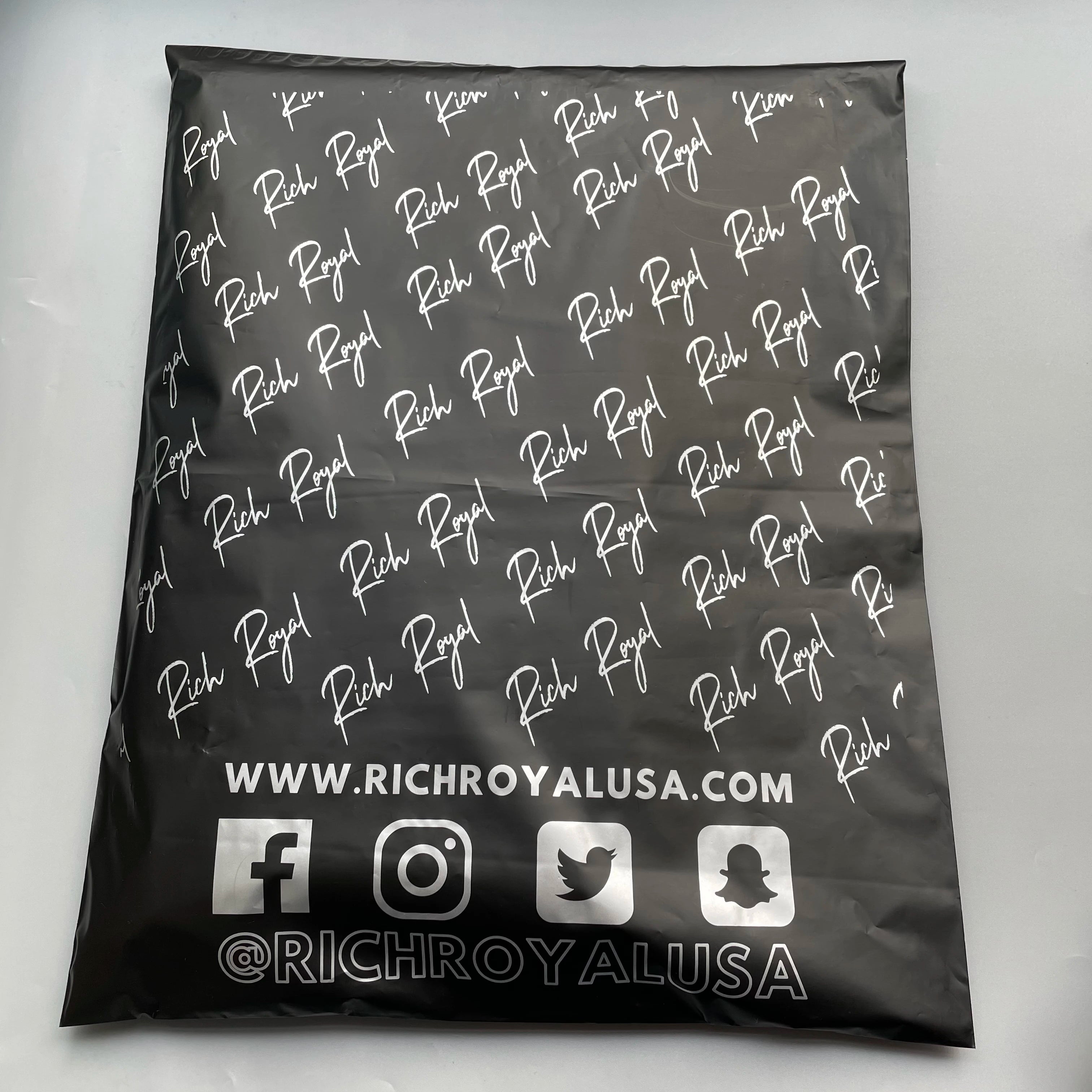 Manufacturer Biodegradable Custom Poly Mailer Compostable Polymailer Shipping Packaging Mailing Plastic Courier Bag for Clothes