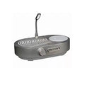 Professional Metal Mute Nail Desk with Dust Collector Dust Proof Nail Drill Vacuuming Feature