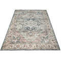 Portable and Machine Washable 3D Printed Polyester Living Room Center Rug