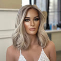 Blonde Highlight 5x5 HD Lace Wigs Body Wave European Hair Quality Full Density No Tangle No Shed Jewish Kosher Wig