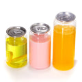 PET 210 ml 250ml 330ml 375ml 500ml Customized Empty Plastic Bottles Can Juice Soda Beer Pop PET Cans