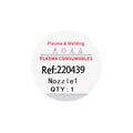Plasma Cutting Accessories 260A Nozzle 220439 for Plasma HPR130 260 400 Torch