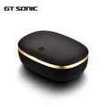 GT SONIC 45kHz Ultrasonic Cleaner Machine Contact Lens Jewelry Toothbrush UV 60ml Water Tank 5min Auto Shut-off Stainless Steel