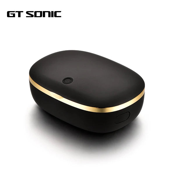 GT SONIC 45kHz Ultrasonic Cleaner Machine Contact Lens Jewelry Toothbrush UV 60ml Water Tank 5min Auto Shut-off Stainless Steel