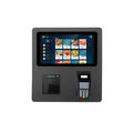 Wall Mounted Payment Kiosk QR Code Scanner Touch All in One Display Self Service Ordering Payment Machine Touch Payment Kiosk