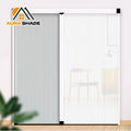 Retractable Day Night Blinds Easy to Install Honeycomb Blinds Blackout and Anti-insects for Home Use with Aluminum Alloy Frame