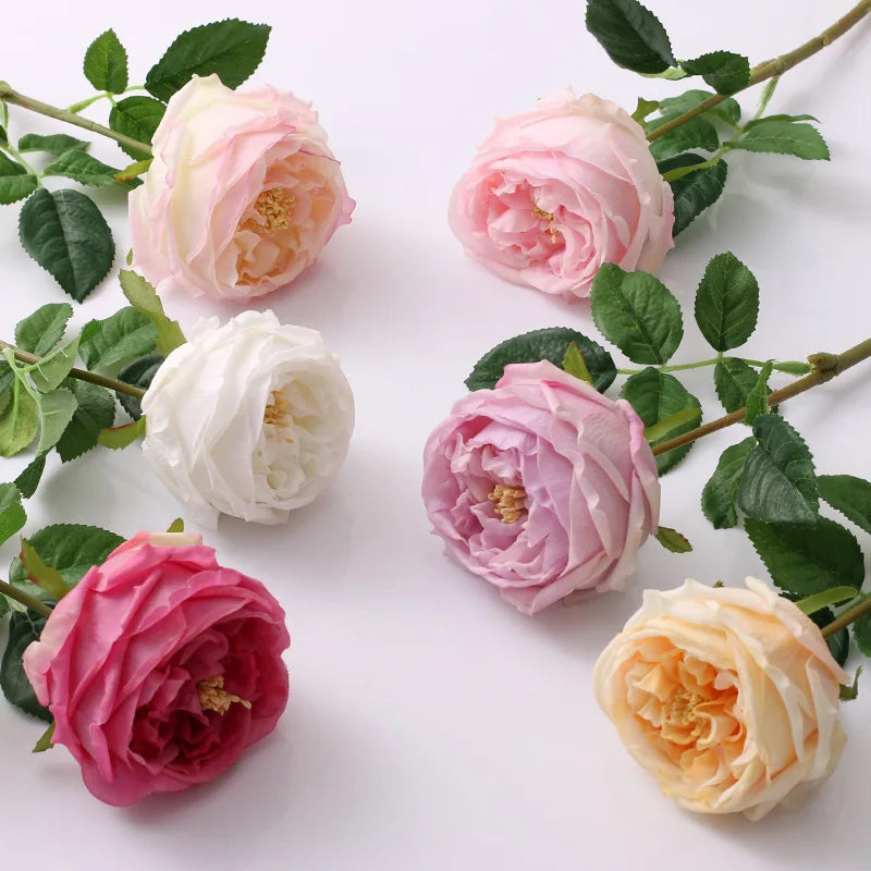 Wholesale Price Real Touch Latex Rose Artificial Flower for Valentine's Day Celebration