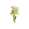 Sunflower Brooch Iris Brooch  Clothing Accessories Creative Decoration Badge Pin
