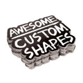 No MOQ Custom Die Cut PVC Sticker Holographic Waterproof Glossy Adhesive Sticker with Your Own Design for Candle Use
