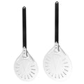 Wholesale Aluminium Stainless Steel Pizza Peel Shovel  Kitchen Baking Tools Wooden Handle Turning for Home Restaurants