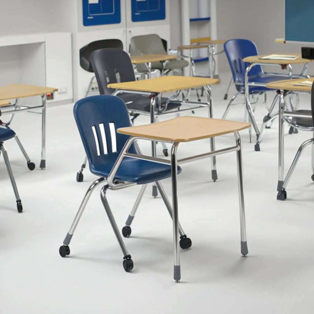 Modern Durable Physiotherapist School Student Furniture Sets More Durable Table Bench Classroom Desk Chair for Bedroom