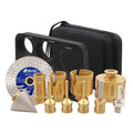 1Set/11PCS 6-68MM Vacuum Brazed Diamond Core Drill Bit /10MM Finger Milling Bit Cutter / 2" Beveling Chamfer / 115mm Saw Blade