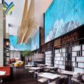 Andaz Hotel Nanjing's Luxury 3D Mural Decorative Wallpaper Modern Pattern Design Custom Heat Insulation Waterproof Wallcoverings