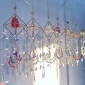 Wholesale OEM Custom K9 Window Pendant Natural Crystal Sun Catcher Quartz Crafts Stone Dream Prism Crystal Decor and Suncatchers MegaBDM