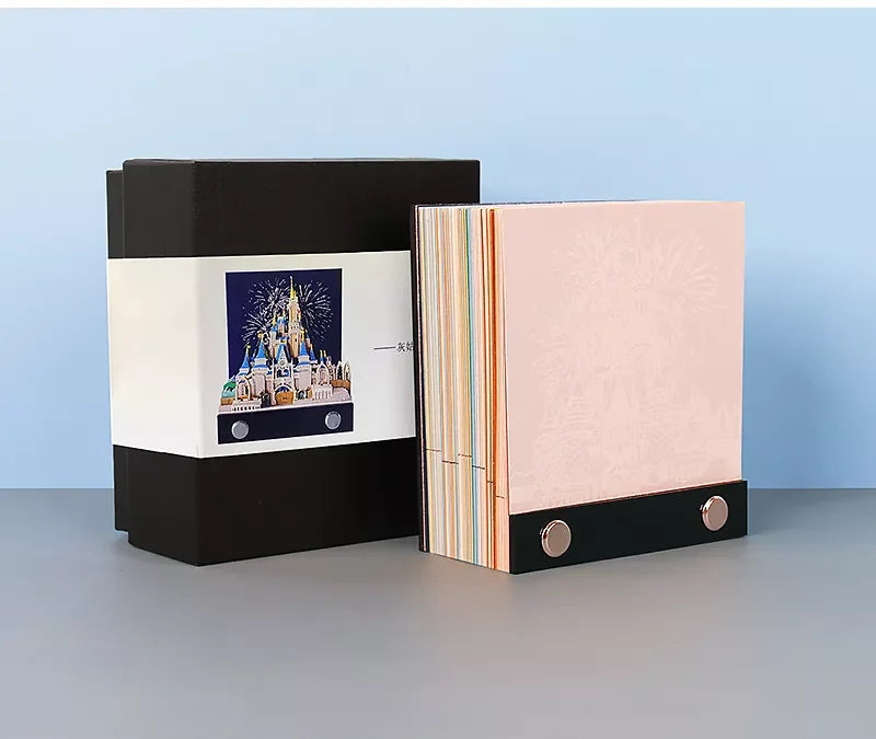 3D Notepad Home Decoration Notes Paper Cube Corporate Gifts Mushroom Memo Pad Sticky Business Gift Notepaper