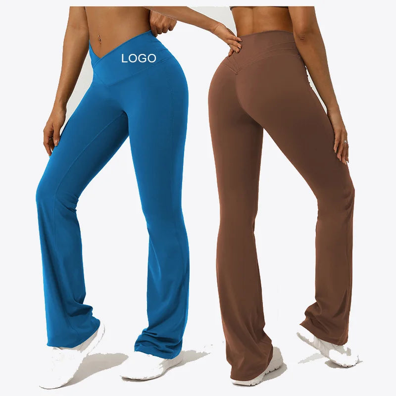 2024 Highwaisted Tight Yoga Pants Leggings Women One Piece Wholesale Gym Running Workout Custom
