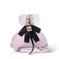 Devi Wholesale Private Label 50ML Refillable Pump Sprayer Empty Perfume Glass Bottle with Hot Stamping and Carton Packing