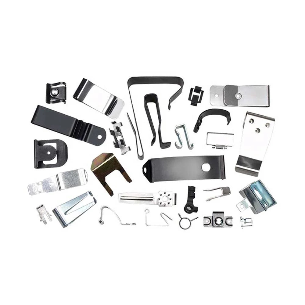 Custom Mounting Fasteners Stainless Steel Retaining Flat Metal Spring Clips for Industrial