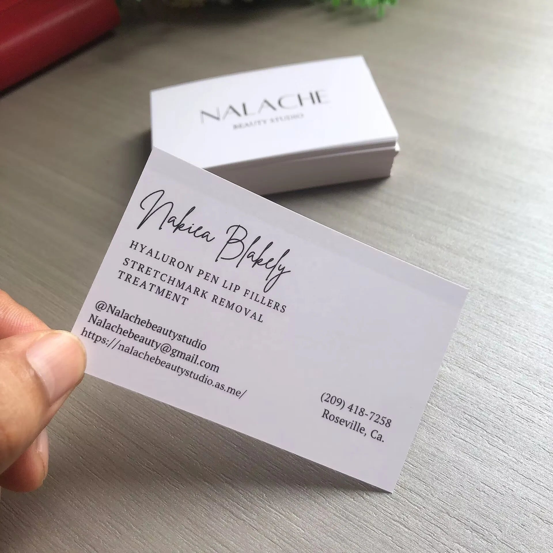 Custom Small Own logo Business Cards Printing Thank You for Supporting My Small Business