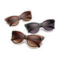 2025 New Arrival Women's Fashion Cateye Sunglasses Gray UV400 Protection Sun Shades Cat Eye Eyewear
