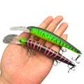 Top Right M062 20g 120mm Bandit Walleye Deep Diver Floating Minnow Lure Artificial Jerkbaits for Bass Pike Bass Fishing Lure
