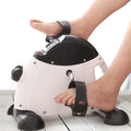 Desk Pedal Exerciser ABS Adjustable Magnetic Resistance Arm Leg Trainer LCD Display Portable Home Medical Mini Exercise Bike