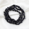 Hot Sale Blue Sandstone Gravel Quartz Crystal Sand Rock Healing Chips Loose Beads 33"