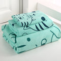 RTS Factory Wholesale 3 Pieces/set Microfiber Soft Absorbent Cheap Price Hand Face Bath Cartoon Towel Set