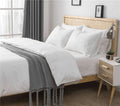 Hot Sell Factory Directly Supply Luxury Solid Colors Duvet Cover Set Private Label Satin Pillowcases Bedding Sets