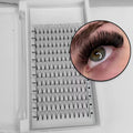 Wholesale Short Stem Silk Premium Lash Extension 3D 4D 5D 6D 7D 8D 9D 10D Pre-Made Fiber Volume Eyelash PBT Material