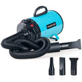 Hospital High-Velocity Stepless Adjustable Speed Grooming Dryer With Heater Dog Pet Hair Dryer Blower Machine for Cat Dog Hair