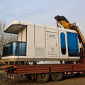 Full furnished custom prefab houses 3 bedrooms luxury prefabricated capsule home for Australia