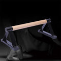 Custom Logo Gym Fitness Wood Parallettes Push Up Bar