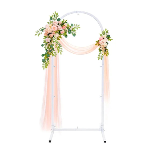 NEW Square Metal Arch Backdrop Stand Garden Floral Balloon Arch Decor for Graduation Ceremony Garden Floral Birthday Party