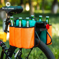 WEST BIKING 2L 600D PVC Bike Pannier Bag 6 Pockets Thermal Cold Insulation Bicycle Rear Seat Bag for Road Mountain Bike