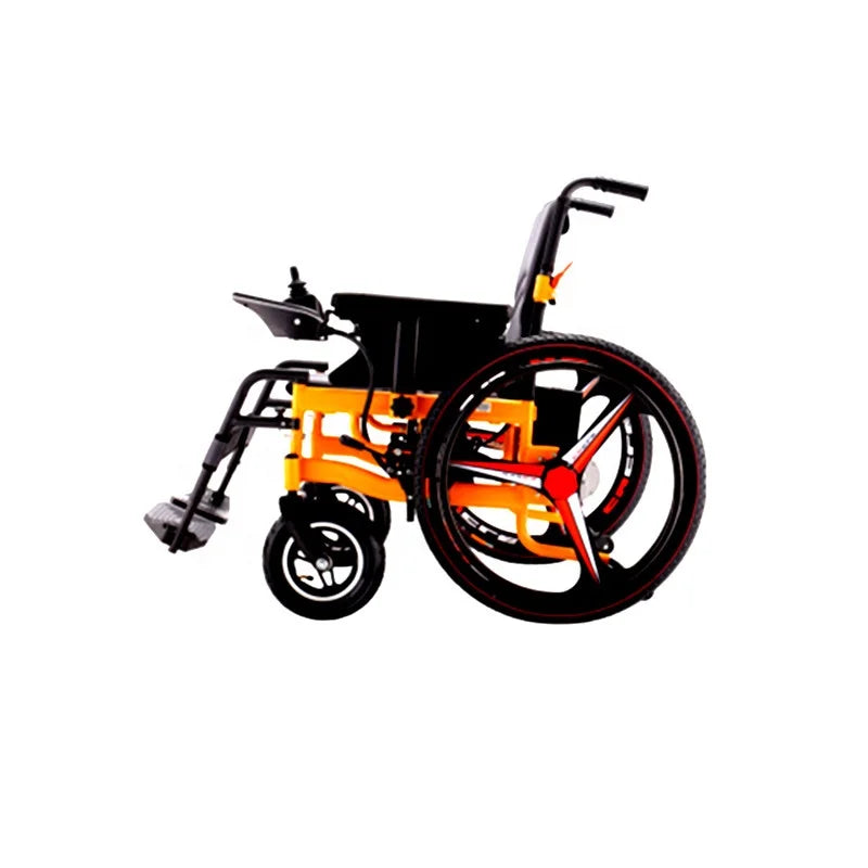 Reclining High Back Automatic Brake Electric Power Motor Wheelchair Parts