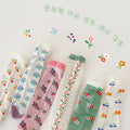 Summer Kids Cotton Mesh Socks Girls Cute Crew Socks