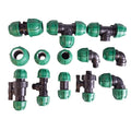 pp Compression Fittings Coupling Tee Elbow Hot Sale Irrigation System Hdpe Pipe Fitting for Water Supply Good Price High Quality