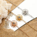 Hot Selling Jewelry Stainless Steel Shell Material Mustard Seeds Pendant Necklaces Earring Bracelets
