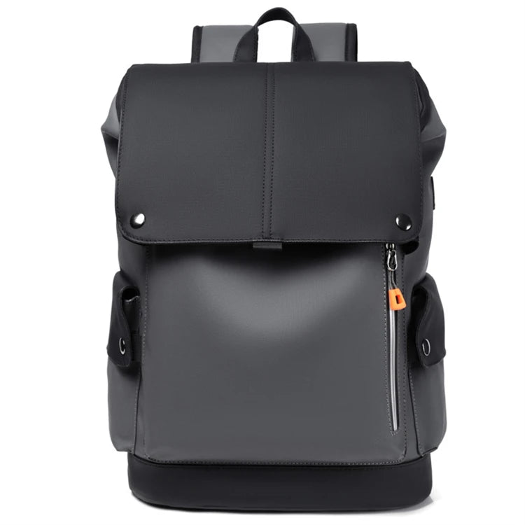 Blue Custom Wholesale Polyester Daily Business 17 Inch Laptop Backpack for Men