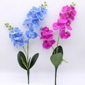 Phalaenopsis with Fork Real Touch Phalaenopsis Simulation Phalaenopsis Flower Arrangement Wholesale