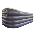 Black Portable Adult Inflatable Balloon Spa Sauna Sitting Hot Tubs Bathtub