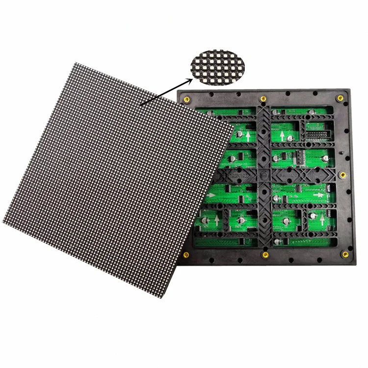 High Brightness Full Color HD LED Panels SMD RGB HUB75 192x192mm Outdoor P3 LED Display Module