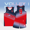 Basketman Professional Custom Designed Team Volleyball Uniforms College Men's & Women's Competition Sportswear Sets