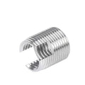 Industrial Carbon Steel Wire Thread Insert Screws Plain Zinc Tapped Fasteners for Machinery Applications-Metric System Nuts