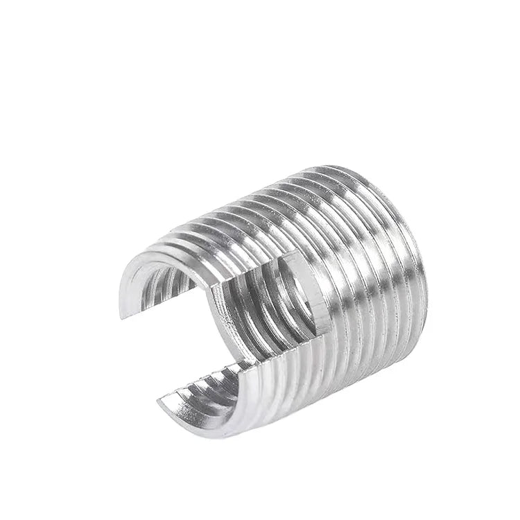 Industrial Carbon Steel Wire Thread Insert Screws Plain Zinc Tapped Fasteners for Machinery Applications-Metric System Nuts