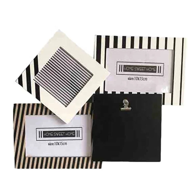 Promotional Home Wall Decor Combination Wooden Multi Picture Photo Frame